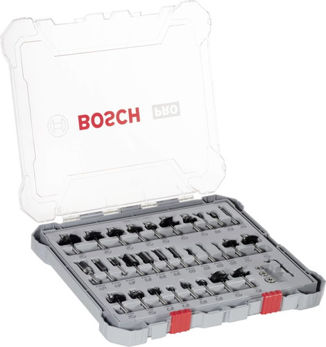 Marókészlet, 6 mm-es szár, 30 db Bosch Accessories 2607017474