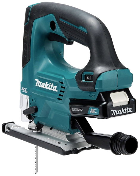 Makita Akkus asztali fűrész JV103DZ akku nélkül 10.8 V 3. kép