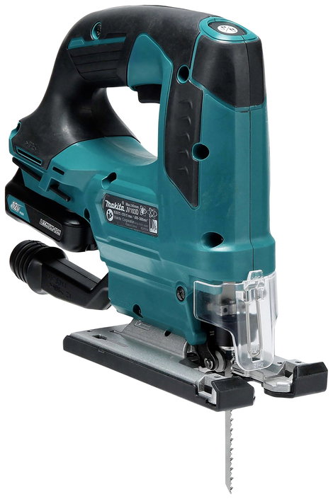 Makita Akkus asztali fűrész JV103DZ akku nélkül 10.8 V 7. kép