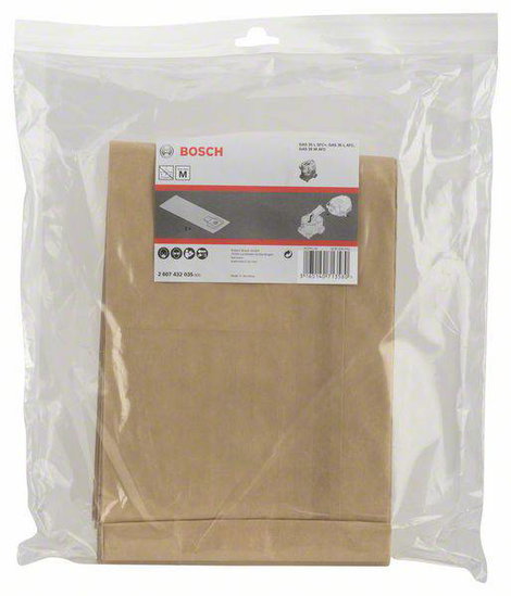 Bosch Accessories 2607432035 Szűrőzsák 5 db 2. kép