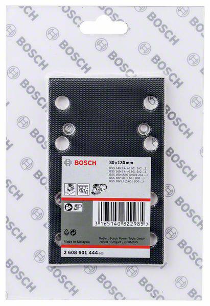 Csiszolópapír tépőzárral, 80 x 130 mm Bosch Accessories 2608601444 3. kép