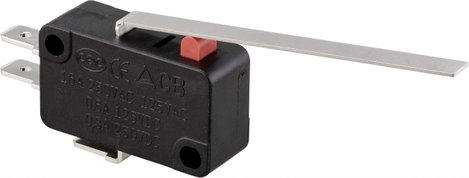 TRU COMPONENTS TC-9122140 Mikrokapcsoló 250 V/AC 5 A 1 x BE/(BE) Nyomó 1 db