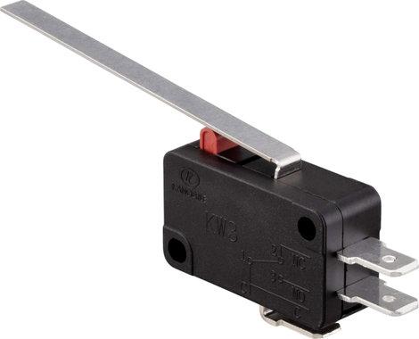 TRU COMPONENTS TC-9122140 Mikrokapcsoló 250 V/AC 5 A 1 x BE/(BE) Nyomó 1 db 2. kép