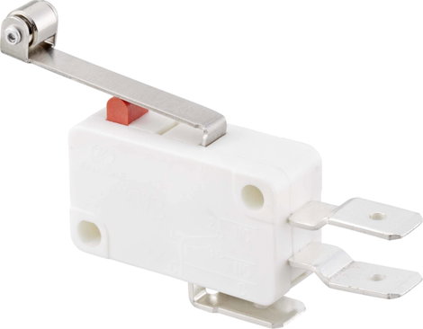 TRU COMPONENTS TC-9134624 Mikrokapcsoló 250 V/AC 16 A 1 x BE/(BE) Nyomó 1 db 2. kép