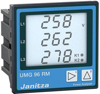 Janitza UMG 96RM-P LN: 10-300 VAC, LL: 18-520 VAC 3. kép