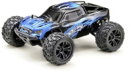 Absima Truck Racing Fekete/kék 1:14 RC modellautó Elektro Monstertruck 4WD RtR 2,4 GHz