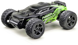Absima Power Fekete/zöld 1:14 RC modellautó Elektro Truggy 4WD RtR 2,4 GHz