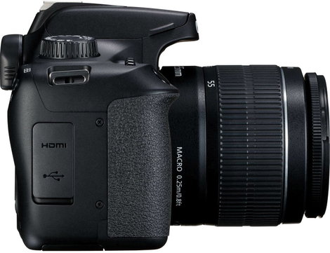 Canon EOS 4000D Kit 18-55mm III Digitális tükörreflexes fényképezőgép EF-S 18-55 mm IS II 18 Megapix 6. kép