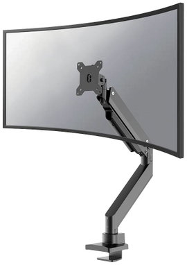 Neomounts NM-D775BLACKPLUS 1 részes Monitor asztali tartó 25,4 cm (10) - 124,5 cm (49) Forgatható, C