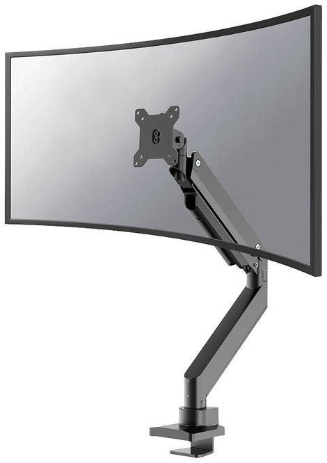 Neomounts NM-D775BLACKPLUS 1 részes Monitor asztali tartó 25,4 cm (10) - 124,5 cm (49) Forgatható, C
