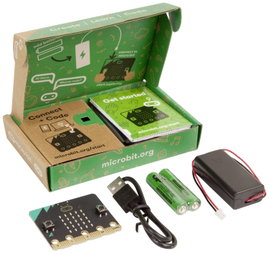 Micro Bit készlet, micro:bit V2 Go Bundle MICROBIT2GOBOXED