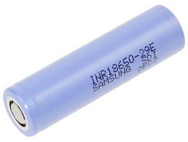 Samsung INR18650-29E Speciális akku 18650 Flat-top, Magas hőmérséklet álló Lítiumion 3.6 V 2900 mAh