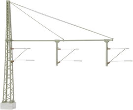 H0 Viessmann Modelltechnik 4161 Csőtámasztókar 3 vágányú Univerzális 1 db