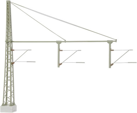H0 Viessmann Modelltechnik 4161 Csőtámasztókar 3 vágányú Univerzális 1 db