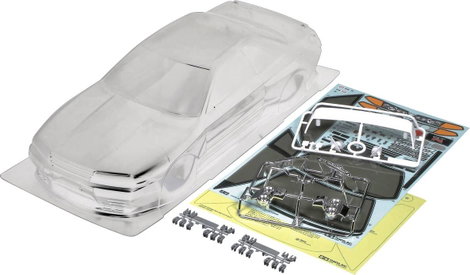 Tamiya 51365 1:10 Karosszéria Nissan Skyline R32 190 mm Lakkozatlan, nem kivágott