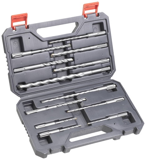kwb 240280 40CR acél Kalapácsfúró készlet 12 részes 5 mm, 6 mm, 8 mm, 10 mm, 12 mm, 14 mm SDS-Plus 1
