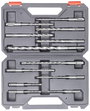 kwb 240280 40CR acél Kalapácsfúró készlet 12 részes 5 mm, 6 mm, 8 mm, 10 mm, 12 mm, 14 mm SDS-Plus 1 2. bélyegkép
