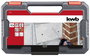 kwb 240280 40CR acél Kalapácsfúró készlet 12 részes 5 mm, 6 mm, 8 mm, 10 mm, 12 mm, 14 mm SDS-Plus 1 5. bélyegkép