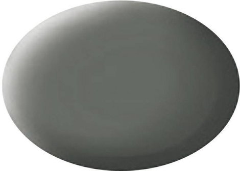 Festék, olivaszürke, matt, színkód: 66 RAL, színkód: 7010, 18 ml, Revell Aqua