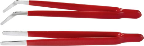 TOOLCRAFT TO-6897171 Csipesz készlet 2 részes Lapos-kerek, Lapos-kerek, ívelt 2. kép