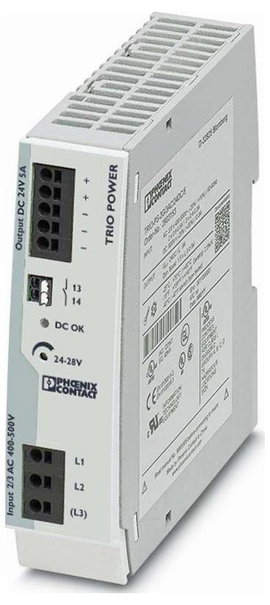 Phoenix Contact TRIO-PS-2G/3AC/24DC/5 Kalapsínes tápegység 24 V/DC 5 A 120 W Tartalom, tartalmi egys