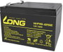 Long WP15-12SE Ólomakku 12 V 15 Ah Ólom-vlies (AGM) (Sz x Ma x Mé) 151 x 103 x 99 mm 6,35 mm-es lapo bélyegkép