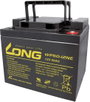 AGM ólomakku 12 V 50 Ah 199 x 171 x 166 mm, M6, Long WP50-12NE bélyegkép