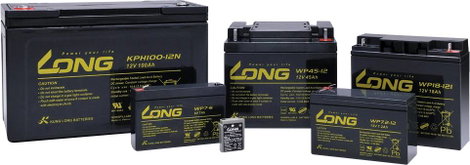 Long WP12-12A/F1 Ólomakku 12 V 12 Ah Ólom-vlies (AGM) (Sz x Ma x Mé) 151 x 98 x 98 mm 4,8 mm-es lapo 2. kép