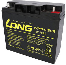 Long WP18-12SHR Ólomakku 12 V 18 Ah Ólom-vlies (AGM) (Sz x Ma x Mé) 181 x 167 x 76 mm M5 csavaros cs