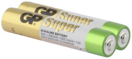 GP Batteries Super Mini elem (AAAA) Mini (AAAA) Alkáli mangán 1.5 V 2 db