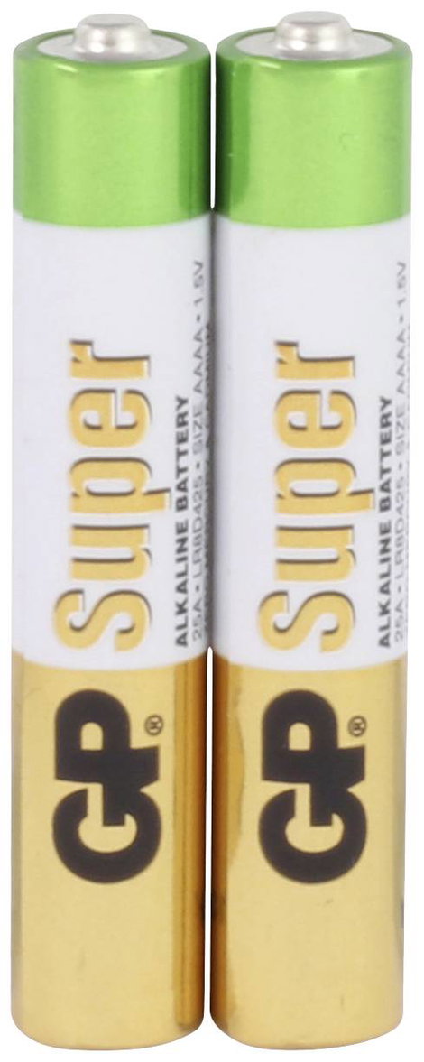 GP Batteries Super Mini elem (AAAA) Mini (AAAA) Alkáli mangán 1.5 V 2 db 2. kép