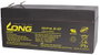 Long WP3.3-12 Ólomakku 12 V 3.3 Ah Ólom-vlies (AGM) (Sz x Ma x Mé) 134 x 65.5 x 67 mm 4,8 mm-es lapo bélyegkép