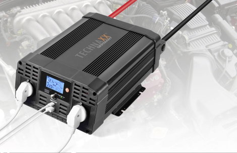 Technaxx Inverter TE20 2000 W 12 V/DC - 230 V/AC 3. kép