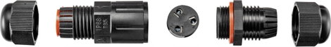 TRU COMPONENTS TC-9202488 Dugaszház Adapter, egyenes 1 db 3. kép
