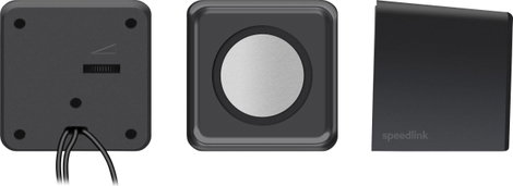 SpeedLink TWOXO 2.0 Számítógép hangszóró Vezetékes 5 W Fekete 2. kép