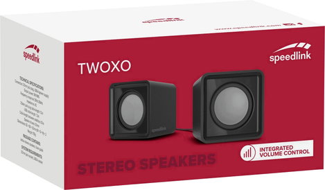 SpeedLink TWOXO 2.0 Számítógép hangszóró Vezetékes 5 W Fekete 4. kép