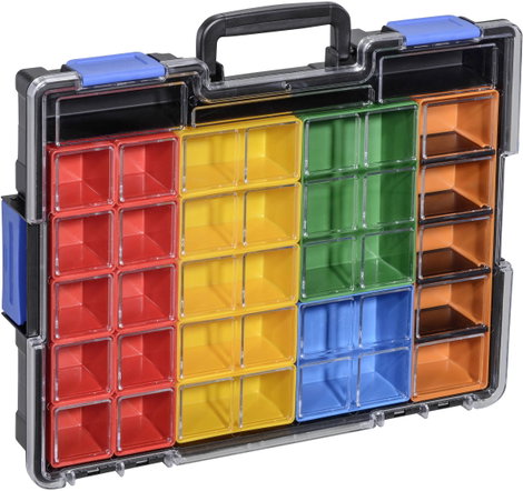 Allit EuroPlus Pro K44/23 Rendszerező hordtáska (H x Sz x Ma) 355 x 440 x 76 mm Rekeszek: 23 Tartalo 3. kép
