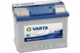 Varta Blue Dynamic D24 Autó akku 12 V 60 Ah ETN 560 408 054 T1 Cella kiosztás 0