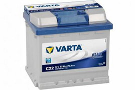 Varta Blue Dynamic C22 Autó akku 12 V 52 Ah ETN 552 400 047 T1 Cella kiosztás 0