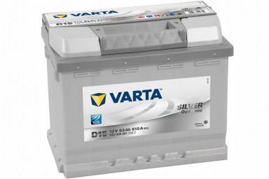 Varta Silver Dynamic D15 Autó akku 12 V 63 Ah ETN 563 400 061 T1 Cella kiosztás 0