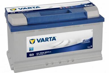 Varta Blue Dynamic G3 Autó akku 12 V 95 Ah ETN 595 402 080 T1 Cella kiosztás 0