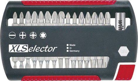 Vegyes bit készlet, 31 részes, Wiha 29417 XLSelector Standard