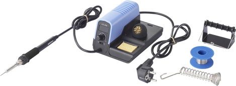 Digitális forrasztóállomás ónnal 30 W 160 - 480°C , Basetech LSL-919 4. kép