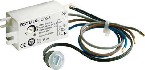 ESYLUX ED10016509 Alkonykapcsoló Fehér 230 V 1 záró