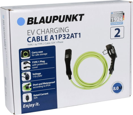 Blaupunkt A1P32AT1 eMobility töltőkábel 8 m 7. kép