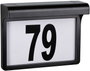 Napelemes házszám tábla 0,05 W IP44 3000K fekete, Paulmann Dayton II 95388 5. bélyegkép