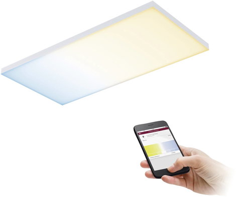 Paulmann Velora 79827 LED panel 15.5 W Melegfehértől nappalifény fehérig Fehér (matt)