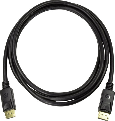 LogiLink Kijelző csatlakozó Csatlakozókábel DisplayPort dugó, DisplayPort dugó 1.00 m Fekete CV0119 4. kép