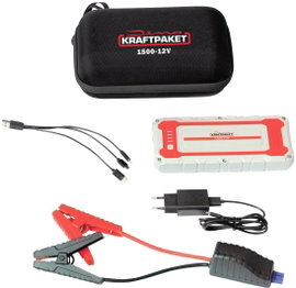 Dino KRAFTPAKET Gyorsindító rendszer 12V 1500A 62.9Wh 136150 Indulási segédáram=500 A Munkalámpa, El