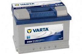 Varta Blue Dynamic D59 Autó akku 12 V 60 Ah ETN 560 409 054 T1 Cella kiosztás 0